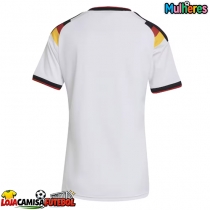 Camisa de Futebol Alemanha Equipamento Principal Mulheres Mundo 2026 Manga Curta